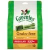 Greenies Grain Free Natural Dental Care Dog Treats for Regular Dogs, 10197579, 12 OZ Bag