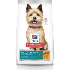 Hill's Science Diet Adult Healthy Mobility Small Bites Chicken Meal, Brown Rice & Barley Recipe Dry, 9219, 30 LB Bag