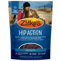 Zukes Natural Hip & Joint Dog Treats, 10536