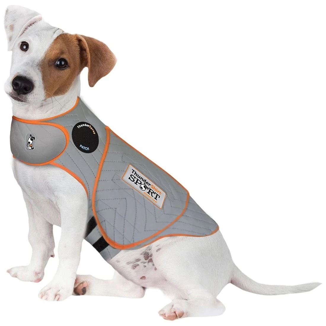 Thunderworks ThunderShirt Sport Dog Anxiety Jacket, 5013214, Platinum 1 Thunderworks ThunderShirt Sport Dog Anxiety Jacket, 5013214, Platinum