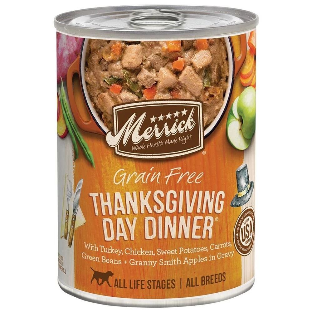 Merrick Thanksgiving Day Dinner, 800668, 12.7 OZ Can 1 Merrick Thanksgiving Day Dinner, 800668, 12.7 OZ Can