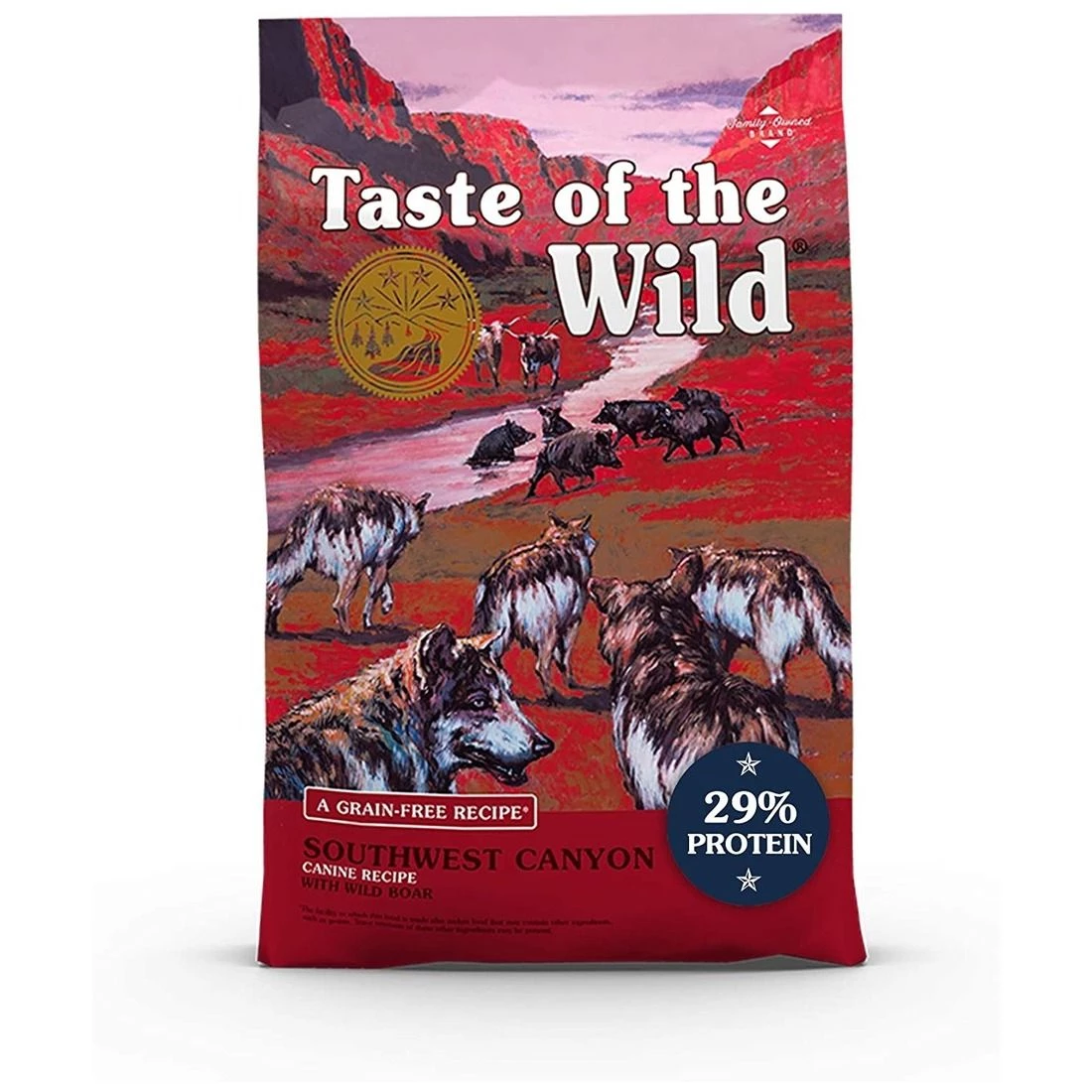 Taste Of The Wild Southwest Canyon Canine Recipe with Wild Boar, 8611386, 14 LB Bag 1 Taste Of The Wild Southwest Canyon Canine Recipe with Wild Boar, 8611386, 14 LB Bag