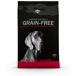 Diamond Naturals Grain Free with Real Beef & Sweet Potato Formula, 8611478