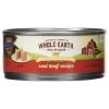 Whole Earth Farms Grain Free with Real Beef Recipe, 8860402, 5 OZ Can