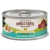 Whole Earth Farms Grain Free with Real Duck Recipe, 8860426, 5 OZ Can