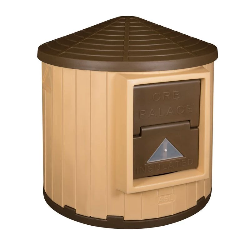 ASL Solutions Dog Palace - Round Barn, CB-80, 46.5 IN x 44 IN 1 ASL Solutions Dog Palace - Round Barn, CB-80, 46.5 IN x 44 IN