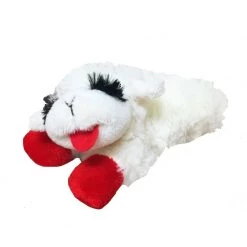 Multipet Lamb Chop Plush Dog Toy, 48371