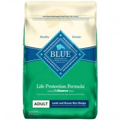 Blue Life Protection Formula Adult Dry Food with Lamb & Brown Rice Recipe, 800171, 30 LB Bag