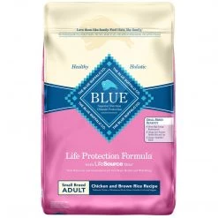 Blue Small Breed Adult Chicken & Brown Rice Recipe, 800188, 15 LB Bag