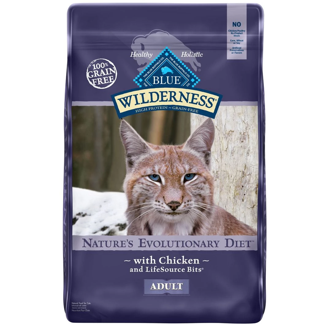 Blue Wilderness Nature's Evolutionary Diet with Chicken and LifeSource Bits, 800191, 12 LB Bag 1 Blue Wilderness Nature's Evolutionary Diet with Chicken and LifeSource Bits, 800191, 12 LB Bag