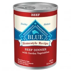 Blue Homestyle Recipe Homestyle Recipe Natural Adult Wet Food with Beef, 800197, 12.5 OZ Can