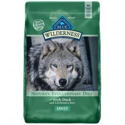 Blue Wilderness High Protein, Natural Adult Dry Food with Duck, 800220, 24 LB Bag