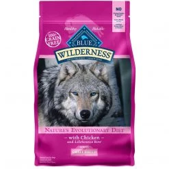 Blue Wilderness Small Breed Adult Dry Food with Chicken, 800342, 4.5 LB Bag