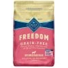 Blue Freedom Small Breed Grain Free Adult Dry Food with Chicken, Peas and Potatoes, 800408, 11 LB Bag