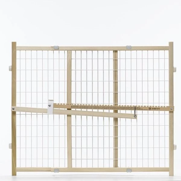 GMI Standard Wire Mesh Expansion Gate, 375-3, 26 IN to 41 IN, 1337530 1 GMI Standard Wire Mesh Expansion Gate, 375-3, 26 IN to 41 IN, 1337530