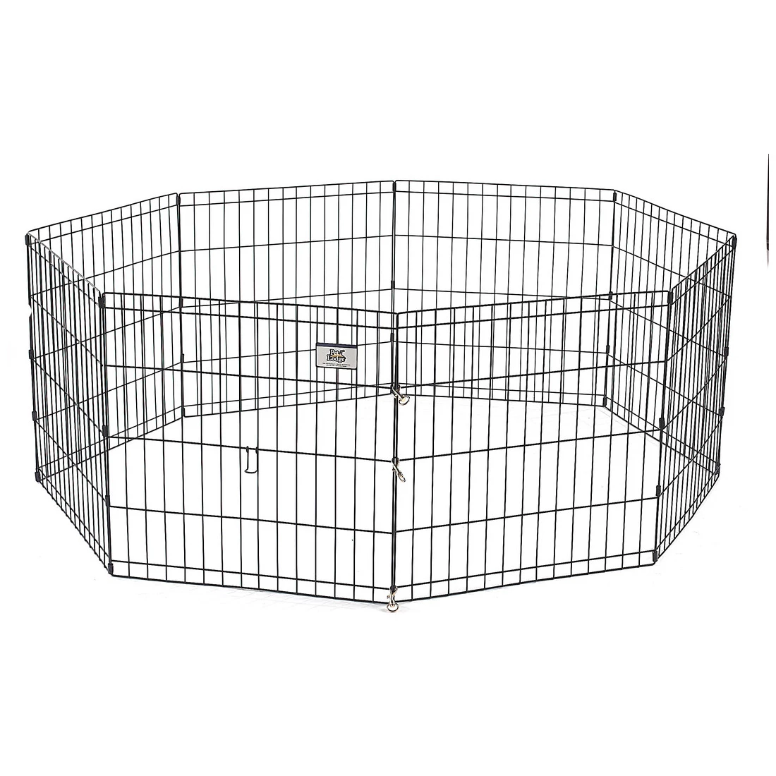 Pet Lodge Metal Pet Exercise Pen, 24 IN, 100403 1 Pet Lodge Metal Pet Exercise Pen, 24 IN, 100403