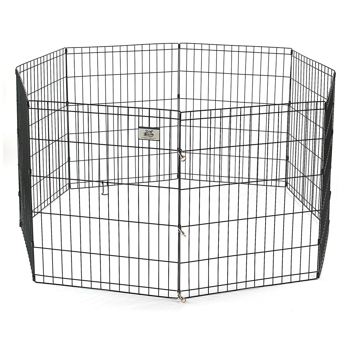 Pet Lodge Metal Pet Exercise Pen, 30 IN, 100441 1 Pet Lodge Metal Pet Exercise Pen, 30 IN, 100441