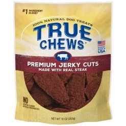 True Chews PremiumJerky Cuts Made with Real Steak, 804223, 10 OZ