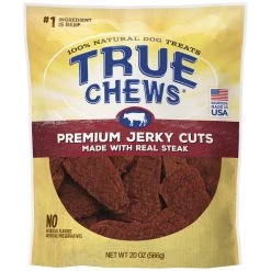 True Chews Premium Jerky Cuts Made with Real Steak, 804226, 20 OZ