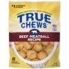 True Chews 100% Natural Dog Treats Beef Meatball Recipe, 804278, 12 OZ