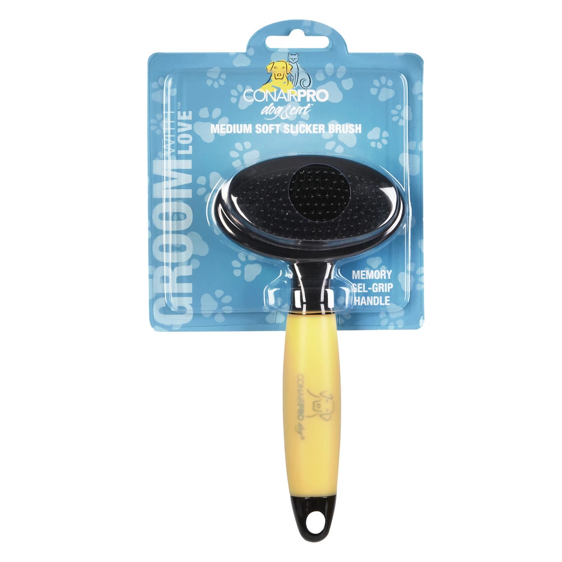 Conair Soft Slicker Brush, Medium, PGFSMDS 2 Conair Soft Slicker Brush, Medium, PGFSMDS - Image 2