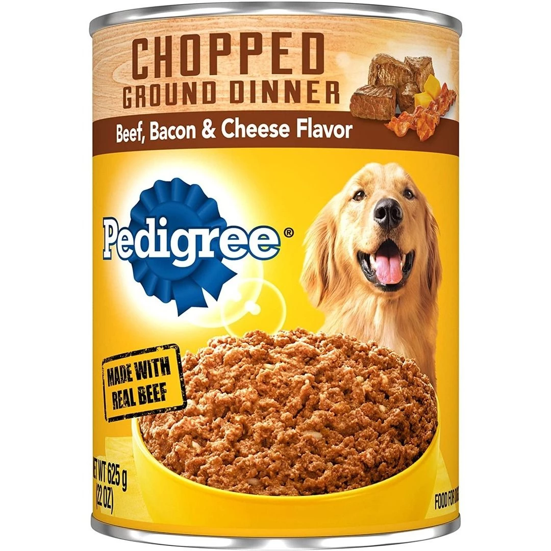 Pedigree Chopped Ground Dinner Wet Dog Food, 474-041-15, 22 OZ Can 1 Pedigree Chopped Ground Dinner Wet Dog Food, 474-041-15, 22 OZ Can