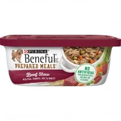 Beneful Dog Food Beef, 10 OZ Tub