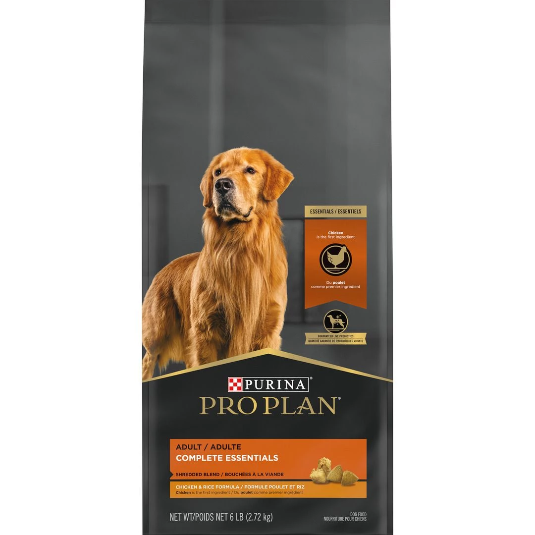 Pro Plan Dog Food Chicken & Rice - Complete Essentials, 6 LB Bag 1 Pro Plan Dog Food Chicken & Rice - Complete Essentials, 6 LB Bag
