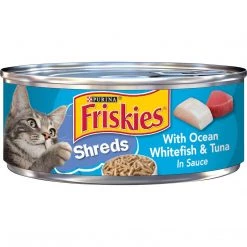 Friskies Cat Food Ocean Whitefish & Tuna, 5.5 OZ Can