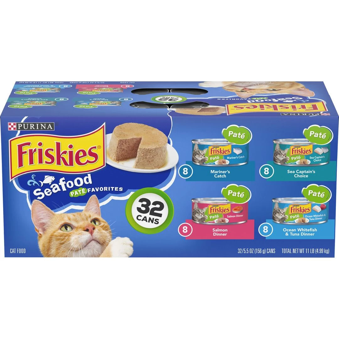 Friskies Cat Food Variety Pack, 5.5 OZ Can 1 Friskies Cat Food Variety Pack, 5.5 OZ Can