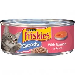 Friskies Cat Food Salmon, 5.5 OZ Can