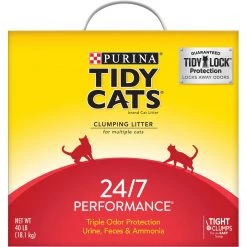 Tidy Cats Odor Control Clumping Multiple Cat Litter, 40 LB