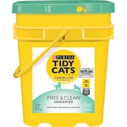 Tidy Cats Multi-Cat Free & Clean Unscented Litter, 35 LB