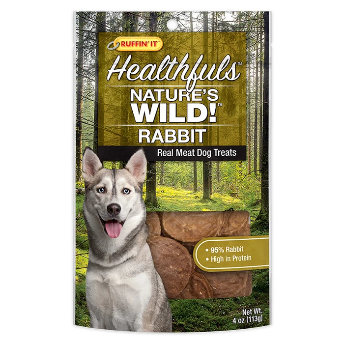 Healthfuls Nature's Wild Rabbit Treats, 7N08134, 4 OZ Bag 1 Healthfuls Nature's Wild Rabbit Treats, 7N08134, 4 OZ Bag