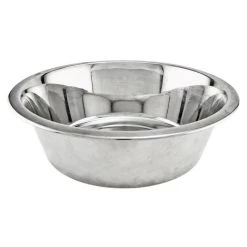 Ruffin' It Stainless Steel Economy Dish, 7N15064