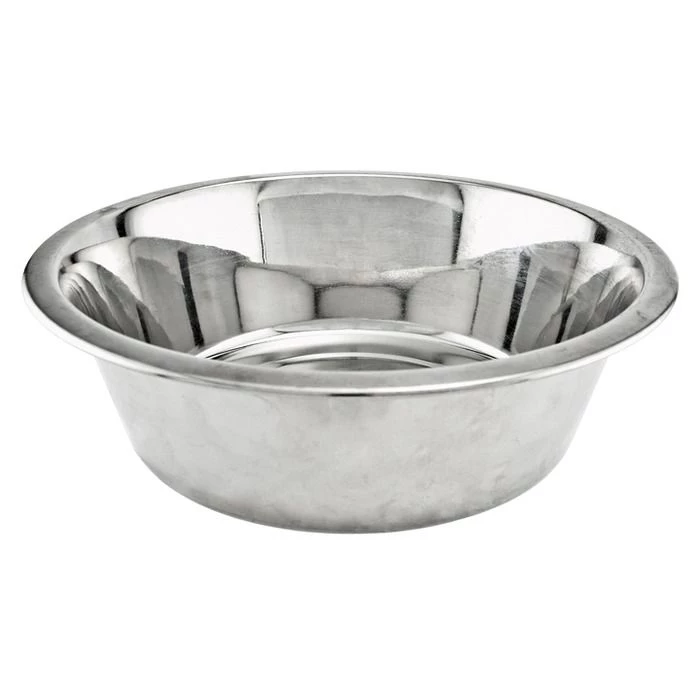 Ruffin' It Stainless Steel Economy Dish, 7N15064 1 Ruffin' It Stainless Steel Economy Dish, 7N15064