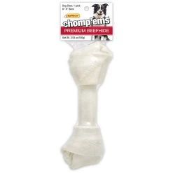 Chomp'ems 8 IN Knotted Bone White, 7N23113