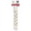 Chomp'ems 10 IN Rawhide Braid White, 7N23160