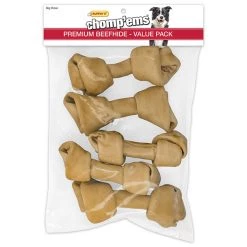 Chomp'ems 6 IN Knotted Bone Chicken 5-Pack, 7N23503