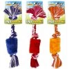 Ruffin' It Tugn' Squeak Rope with Plush, 7N80569