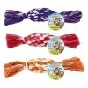 Ruffin' It Small Fetch 'n Floss Squeak Rope, 7N80584