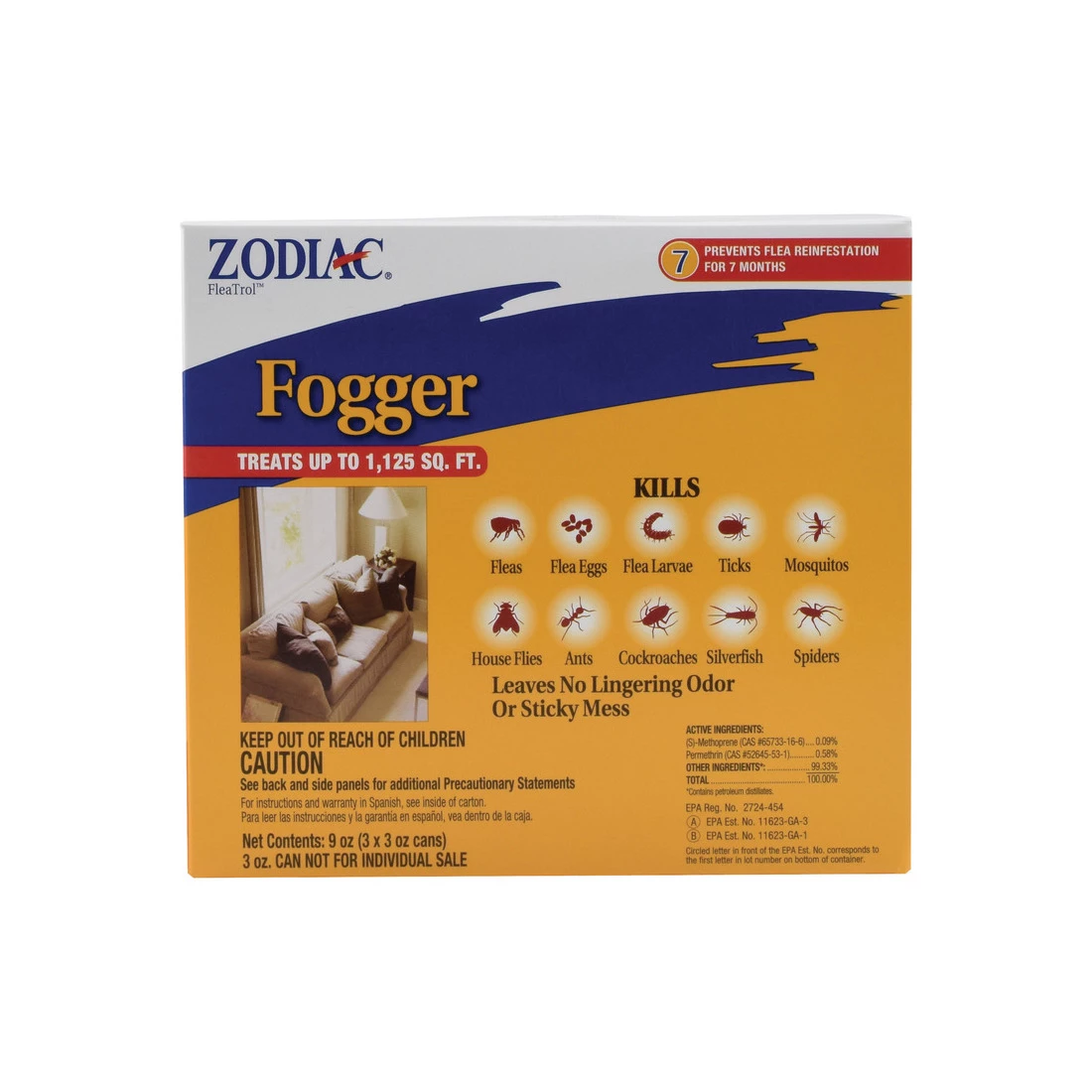 Zodiac Fogger, 3 OZ, 3-Pack, 100521158 1 Zodiac Fogger, 3 OZ, 3-Pack, 100521158