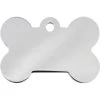 Quick-Tag Chrome Large Bone Tag, 138015