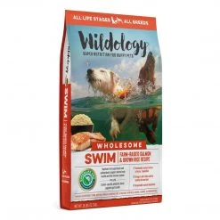 Wildology Salmon & Rice Dog Food, WD003, 28 LB Bag