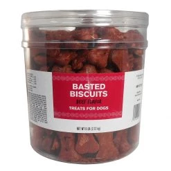 Pet Life Beef Basted Dog Biscuits, 02917, 6 LB