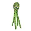 Tuffy's Ocean Creature Squid Dog Toy, T-OC-SQUID-GN