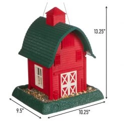 Northstates Red Barn Birdfeeder, 9081 -Pets Sales Store sftp a s assets20210628000000010