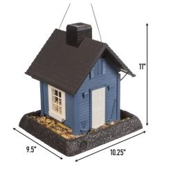 Northstates Blue Cottage Birdfeeder, 9085W -Pets Sales Store sftp a s assets20210628000000025