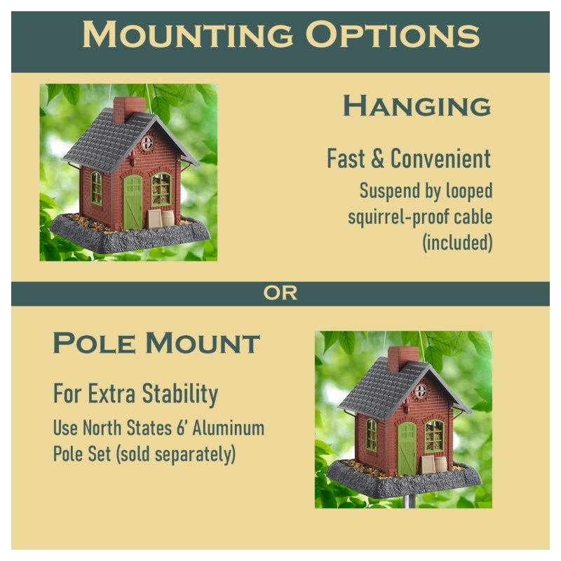 Northstates Old Town Pub Birdfeeder, 9281 2 Northstates Old Town Pub Birdfeeder, 9281 - Image 2