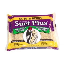 Wildlife Sciences Suet Plus Nuts & Berry Blend, 11 OZ, 202